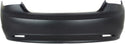 2011-2013  Hyundai Sonata Rear Bumper Cover, Primed, With Single Exhaust