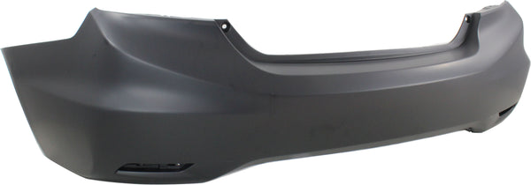 2013-2015  Honda Civic Rear Bumper Cover, Upper, Primed, Sedan - Capa