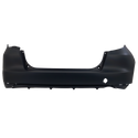 2009-2013 Honda Fit Rear Bumper Cover, Primed for the years: 2009, 2010, 2011, 2012, 2013, 2014