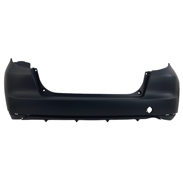 2009-2013 Honda Fit Rear Bumper Cover, Primed for the years: 2009, 2010, 2011, 2012, 2013, 2014