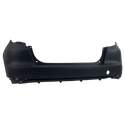 2009-2013 Honda Fit Rear Bumper Cover, Primed for the years: 2009, 2010, 2011, 2012, 2013, 2014