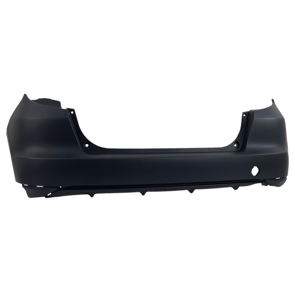 2009-2013 Honda Fit Rear Bumper Cover, Primed for the years: 2009, 2010, 2011, 2012, 2013, 2014