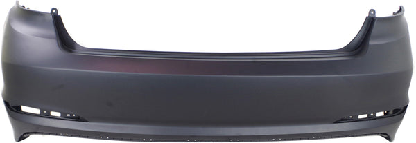 2015 Hyundai Sonata Rear Bumper Cover, Upper, Primed for the years: 2015, 2016, 2017