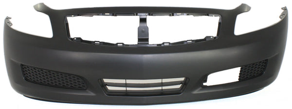 2007-2008 Infiniti G35 Front Bumper Cover, Primed, w/ Sensor Hole, w/ T for the years: 2009