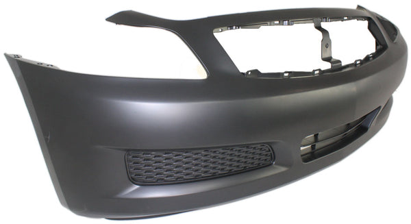 2007-2008 Infiniti G35 Front Bumper Cover, Primed, w/ Sensor Hole, w/ T for the years: 2009