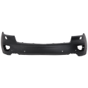 2011-2013  Jeep Grand Cherokee Front Bumper Cover, Upper, Primed for the years: 2011, 2012, 2013