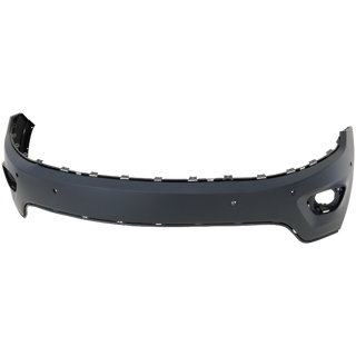 2014-2015 Jeep Grand Cherokee Front Bumper Cover, Upper, Primed, w/Park Assist for the years: 2014, 2015