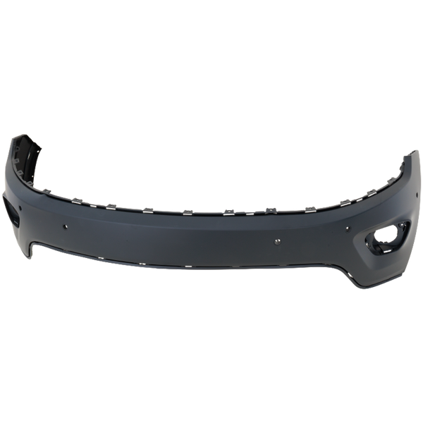 2014-2015 Jeep Grand Cherokee Front Bumper Cover, Upper, Primed, w/Park Assist for the years: 2014, 2015