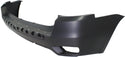 2011-2014 Jeep Compass Rear Bumper Cover, Upper, Primed for the years: 2011, 2012, 2013, 2014, 2015, 2016, 2017