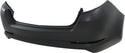 2012-2013 Kia Optima Rear Bumper Cover, Upper, Primed, USA Built, EX/LXs for the years: 2012, 2013