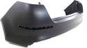 2014-2015 Kia Optima Rear Bumper Cover, Upper, Primed, w/Out Park Assist for the years: 2014, 2015