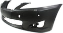 2009-2010 Lexus IS250 Front Bumper Cover, w/Pre-Collision ., PAS & HLW Hole for the years: 2009, 2010