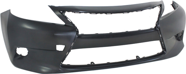 2013-2015 Lexus ES350H Front Bumper Cover, Primed, w/Out Parking Sensors for the years: 2013, 2014, 2015