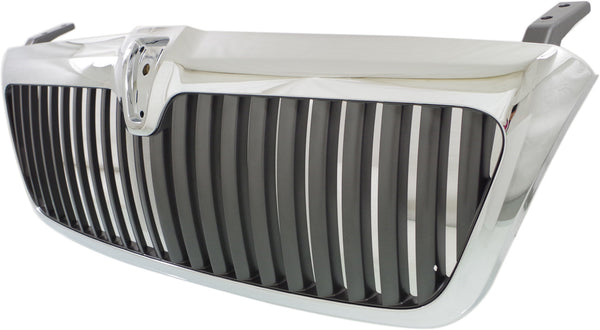 2003-2006 Lincoln Navigator Grille, Chrome Shell/Black