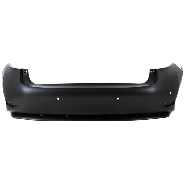 2013-2016 Lexus ES300H Rear Bumper Cover, Primed, w/Moulding, w/Parking Sensor-Capa for the years: 2013, 2014, 2015