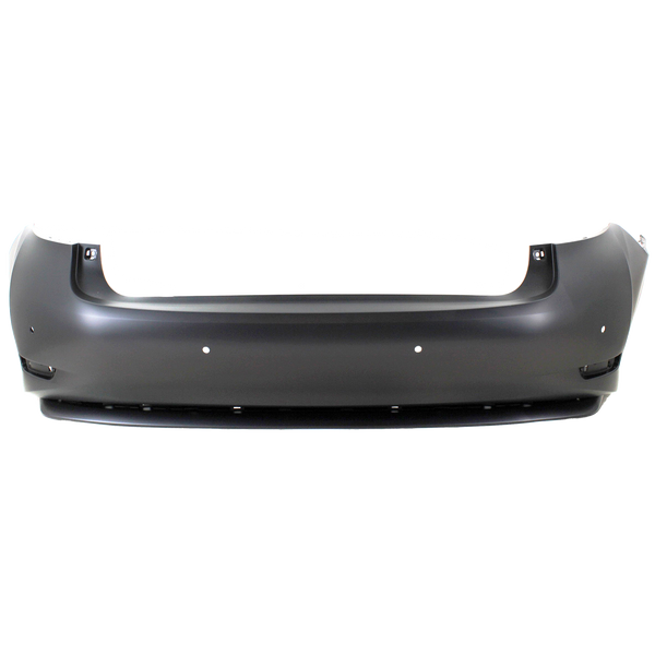 2013-2016 Lexus ES300H Rear Bumper Cover, Primed, w/ Moulding, w/ Parking Sensor for the years: 2013, 2014, 2015