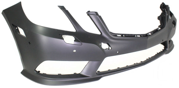 2010-2013 Mercedes-Benz E-Class Front Bumper Cover, Primed, AMG, w/Parktronic for the years: 2010, 2011, 2012, 2013