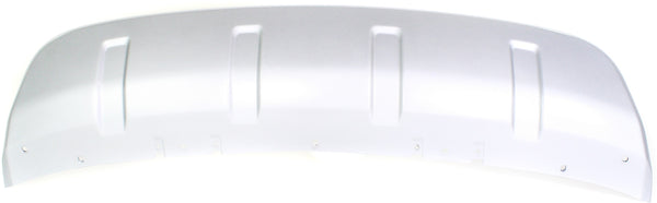 2007-2009 Mitsubishi Outlander Front Bumper Cover, Lower, Silver, Textured for the years: 2007, 2008, 2009