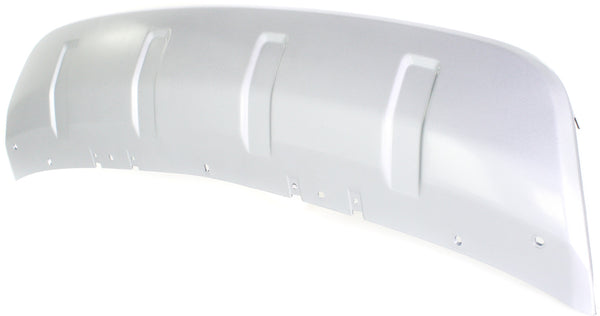 2007-2009 Mitsubishi Outlander Front Bumper Cover, Lower, Silver, Textured for the years: 2007, 2008, 2009