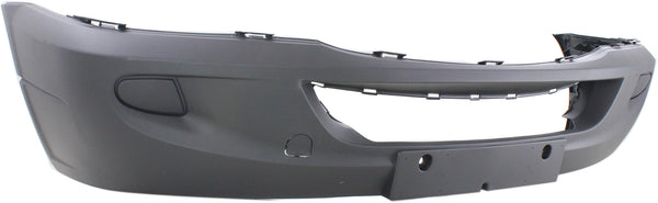 2010-2013 Dodge Sprinter Front Bumper Cover, Textured, w/o Parking Sendot for the years: 2010, 2011, 2012, 2013