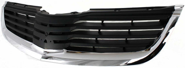 2007-2008 Mitsubishi Galant Grille, Chrome Shell/Black