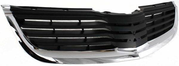 2007-2008 Mitsubishi Galant Grille, Chrome Shell/Black