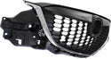 2013-2014 Mazda Cx-5 Grille, Black, With Chrome Molding