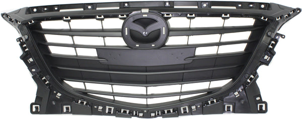 2014-2015 Mazda 3 Grille, Textured Black, Plastic