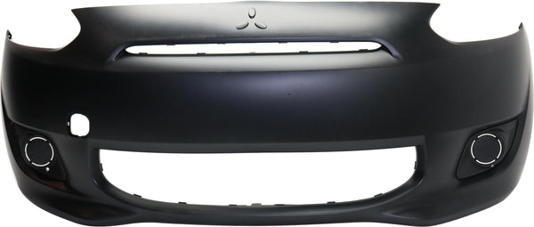 2014-2015 Mitsubishi Mirage Front Bumper Cover, Primed for the years: 2014, 2015