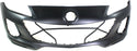 2012-2013  Mazda 3 Front Bumper Cover, Primed, Sedan/Hatchback - Capa