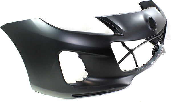 2012-2013  Mazda 3 Front Bumper Cover, Primed, Sedan/Hatchback - Capa