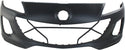 2012-2013 Mazda 3 Front Bumper Cover, Primed, Sedan/hatchback for the years: 2012, 2013