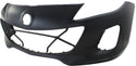 2012-2013 Mazda 3 Front Bumper Cover, Primed, Sedan/hatchback for the years: 2012, 2013