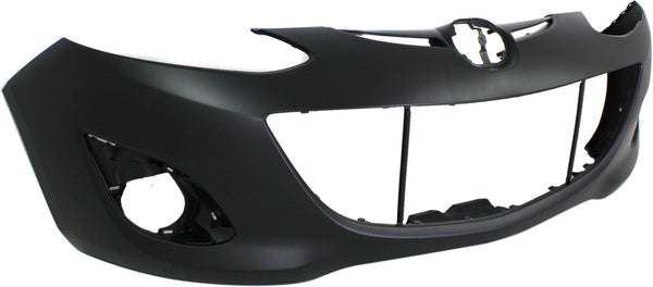 2011-2014 Mazda 2 Front Bumper Cover, Primed - Capa for the years: 2011, 2012, 2013, 2014