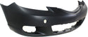 2004-2006 Mazda 3 Front Bumper Cover, Primed, With Out Turbo, Hatchback for the years: 2004, 2005, 2006