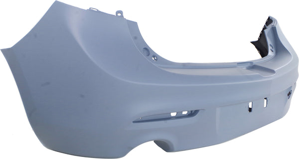 2010-2013 Mazda 3 Rear Bumper Cover, Primed, Hatchback, 2.0l Eng. for the years: 2010, 2011, 2012, 2013