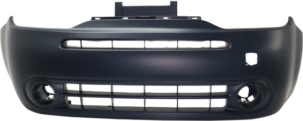 2009-2014 Nissan Cube Front Bumper Cover, Primed, Base/S/SL Model for the years: 2009, 2010, 2011, 2012, 2013, 2014