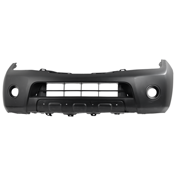 2008-2012 Nissan Pathfinder Front Bumper Cover, Primed, 3 Holes, Le Model for the years: 2008, 2009, 2010, 2011, 2012