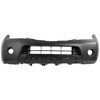 2008-2012 Nissan Pathfinder Front Bumper Cover, Primed, 3 Holes, Le Model for the years: 2008, 2009, 2010, 2011, 2012