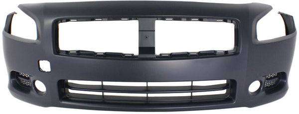 2009-2014 Nissan Maxima Front Bumper Cover, Primed for the years: 2009, 2010, 2011, 2012, 2013, 2014