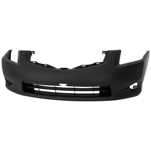 2010-2012 Nissan Sentra Front Bumper Cover, Primed, 2.0l ., w/Fog Lights for the years: 2010, 2011, 2012