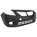 2012-2014 Nissan Versa Front Bumper Cover, Primed, Sedan for the years: 2012, 2013, 2014