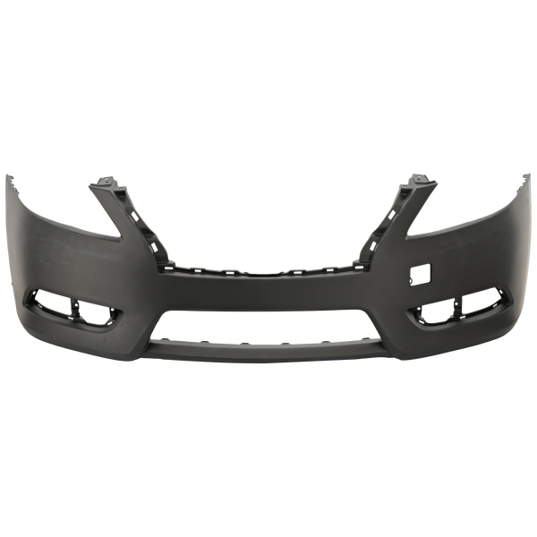 2013-2015 Nissan Sentra Front Bumper Cover, Primed, Standard Type, S/SL/SV for the years: 2013, 2014, 2015