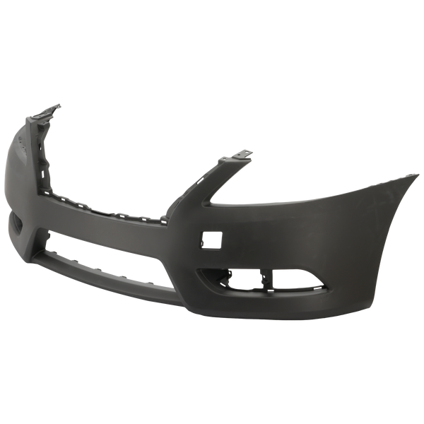 2013-2015 Nissan Sentra Front Bumper Cover, Primed, Standard Type, S/SL/SV for the years: 2013, 2014, 2015