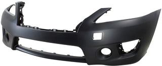 2013-2014 Nissan Sentra Front Bumper Cover, Primed, Sport Type for the years: 2013, 2014, 2015