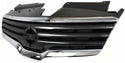 2007-2009 Nissan Altima Grille, Chrome Shell/Dark Gray