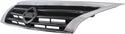 2013-2015 Nissan Altima Grille, Chrome Shell/Black