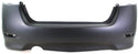 2013-2015 Nissan Sentra Rear Bumper Cover, Primed, Sport Type, SRs for the years: 2009, 2010, 2011, 2012, 2013, 2014