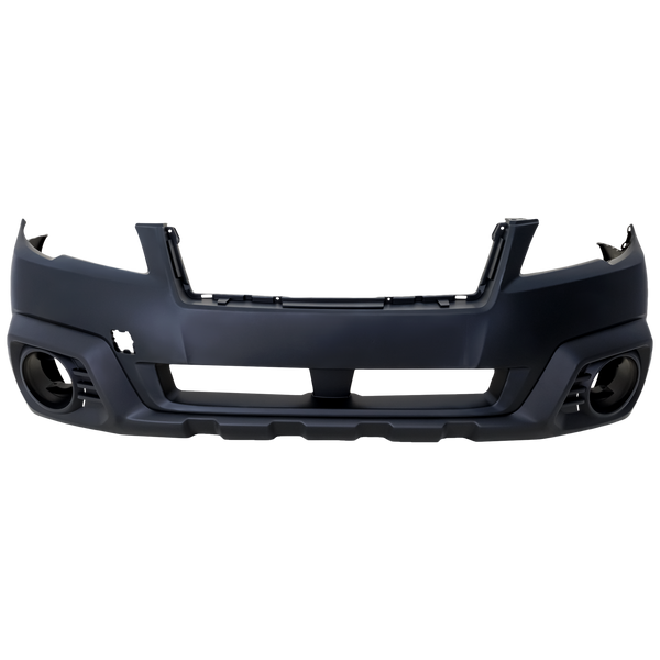 2013-2014 Subaru Outback Front Bumper Cover, Primed Upper, Textured Lower for the years: 2013, 2014