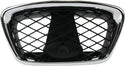 2006-2007 Subaru Impreza Grille, Center, Chrome